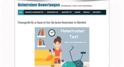 Desktop Screenshot of cross-heimtrainer.de